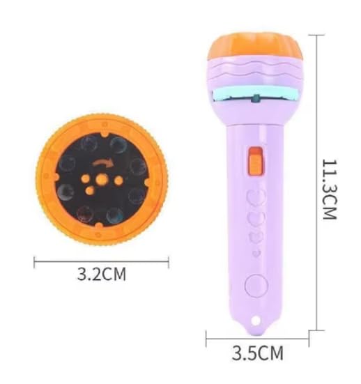 Zest Kids Projector Torch | 24 Picture Slides | Educational Light Toy for Ages 2–5 | Fun & Interactive Learning
