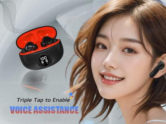 Zest Cube TWS Earbuds | 30H Playtime, Bluetooth 5.3, Noise Isolation, Type-C Fast Charging, IPX4 I ZSNGG5