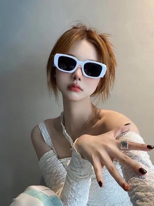 Zest C3 UV Protection Rectangular Sunglasses for Men and Women