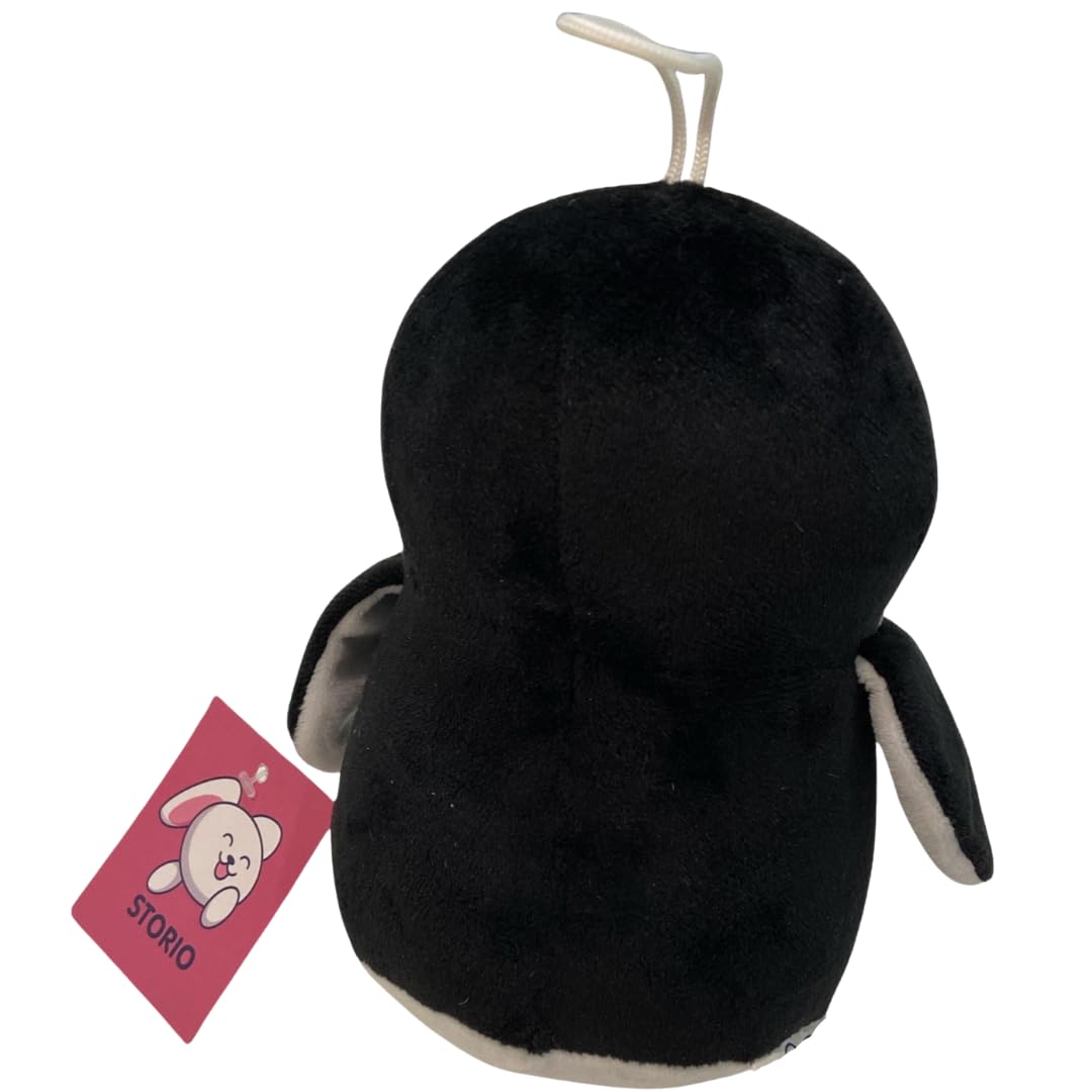 Zest Plushie Penguin Toy | Super Soft Plush for Kids | Adorable Black & White Cuddly Toy