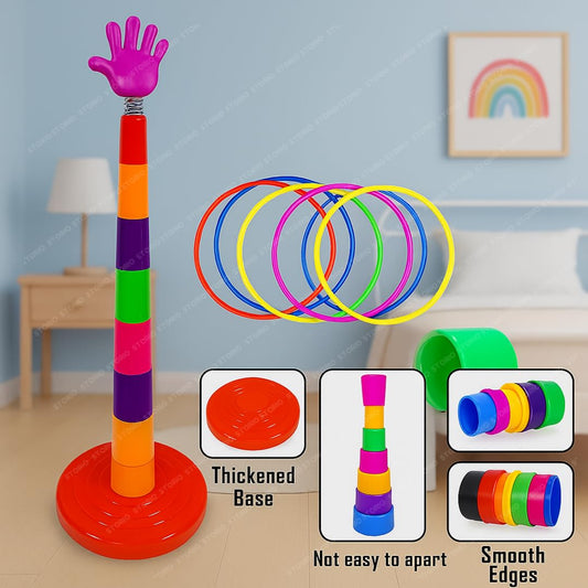Zest 2 in 1 Ring |Toss Game for Kids |Indoor Outdoor Fun Learning ZEKD10