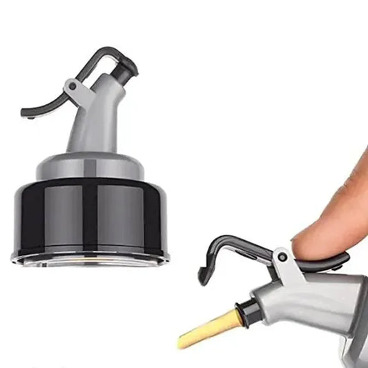 Zest Plastic Oil Dispenser – 1L Capacity with Lid & Drip-Free Design | Plastic with Lid & Drip-Free Spout