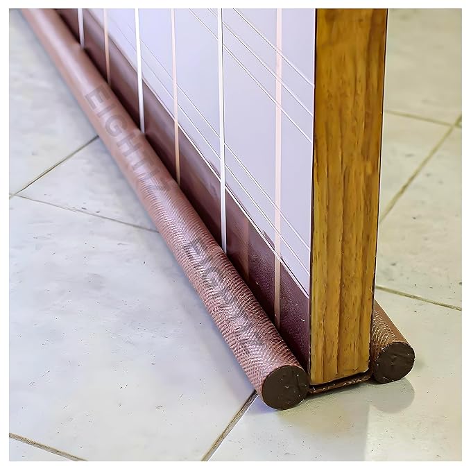 Zest Pack of 6 Door Guard Bottom Seal Strips – 39 Inch Gap Filler | Noise & Dust Proof, Energy Saving, Insect & Rat Protector"