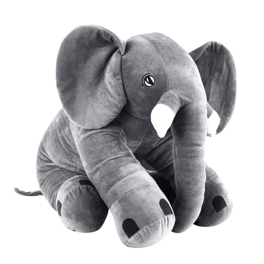 Zest Large Elephant Soft Toy | Plush Hugging Toy for Boys & Girls | Fibre-Filled & Cuddly