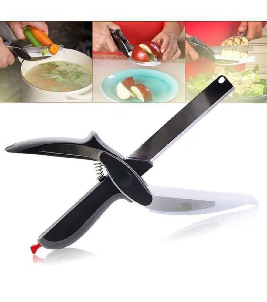 Zest Vegetable & Fruit Clever Cutter Stainless Steel Vegetable Scissor