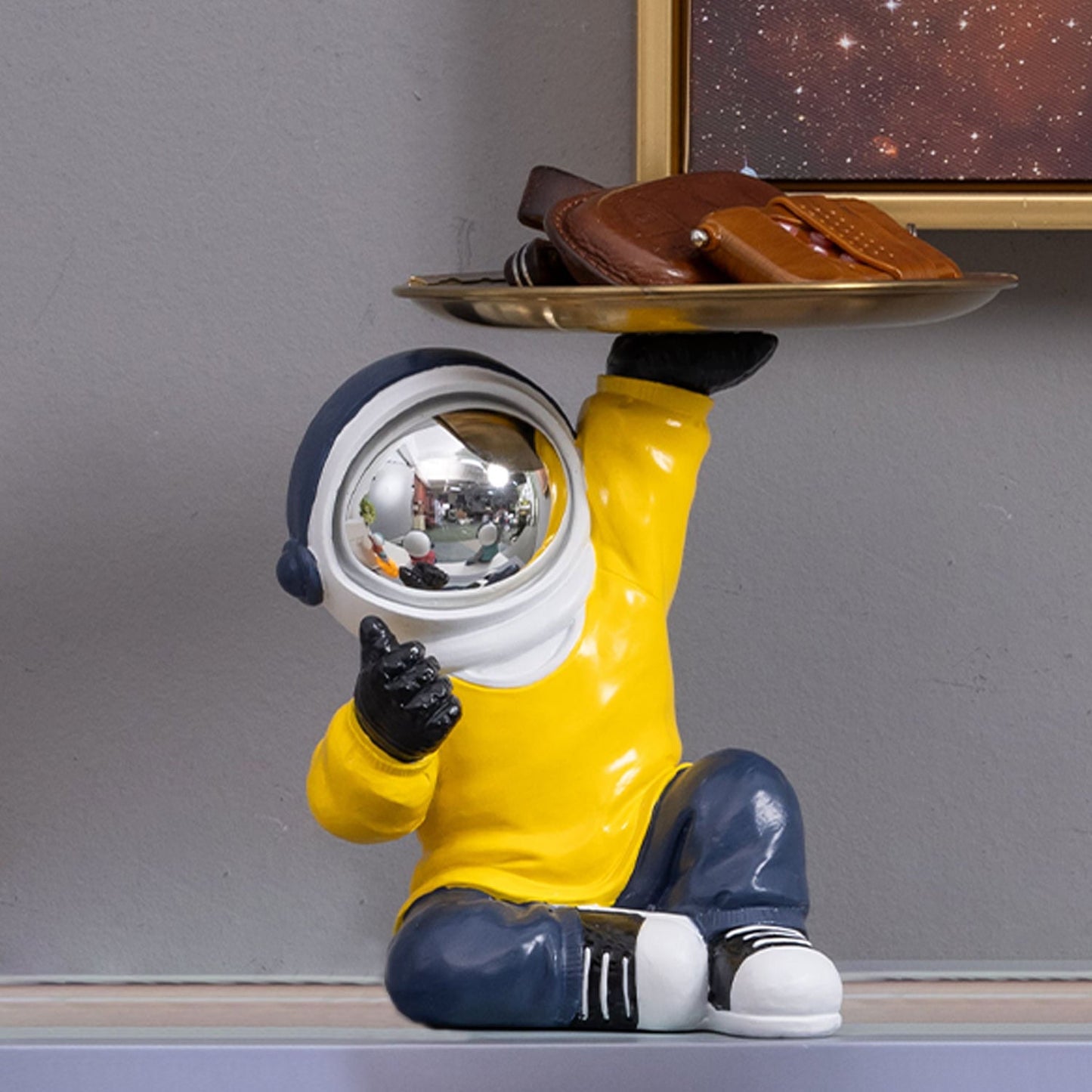 USB Astronaut Night Light – 3D Resin Space Man LED Table Lamp Home Decor (3pcs MOQ)