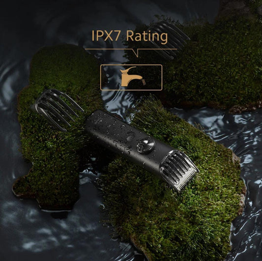 Zest Waterproof Grooming Kit Trimmer | 80 Min Runtime, 40 Length Settings – Matte Black- ZEGM1