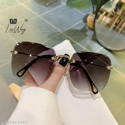 Zest Women's Sunglasses | Gold Metal | UV Protected | Trendy Sunglasses | Designer Sunglasses