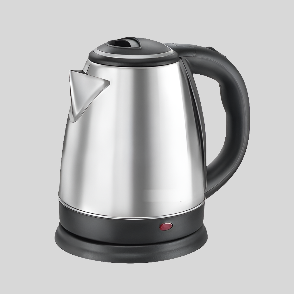 Zest 1.5L Stainless Steel Electric Kettle | Auto Shut-Off, 360ยฐ Swivel Base, Multipurpose Use