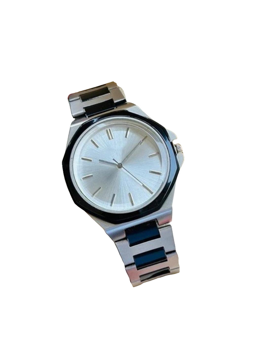 Premium Eddy Watch| Round Dial Men's Watch with Stainless Steel Strap Analog Watch By Zest - For Men ZM004