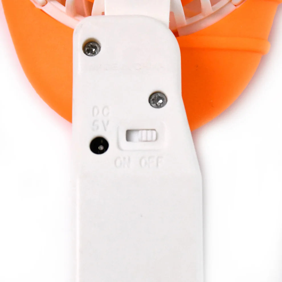 Zest Portable Handheld Mini Fan – Rechargeable, Lightweight & Stylish | Rechargeable, Travel-Friendly Cooling in Mix Colours