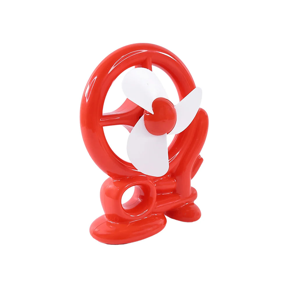 Zest Mini USB Cooling Fan – Cute Cart Shape, Portable & Powerful Airflow | Quiet, Stylish & Cool Breeze Anywhere