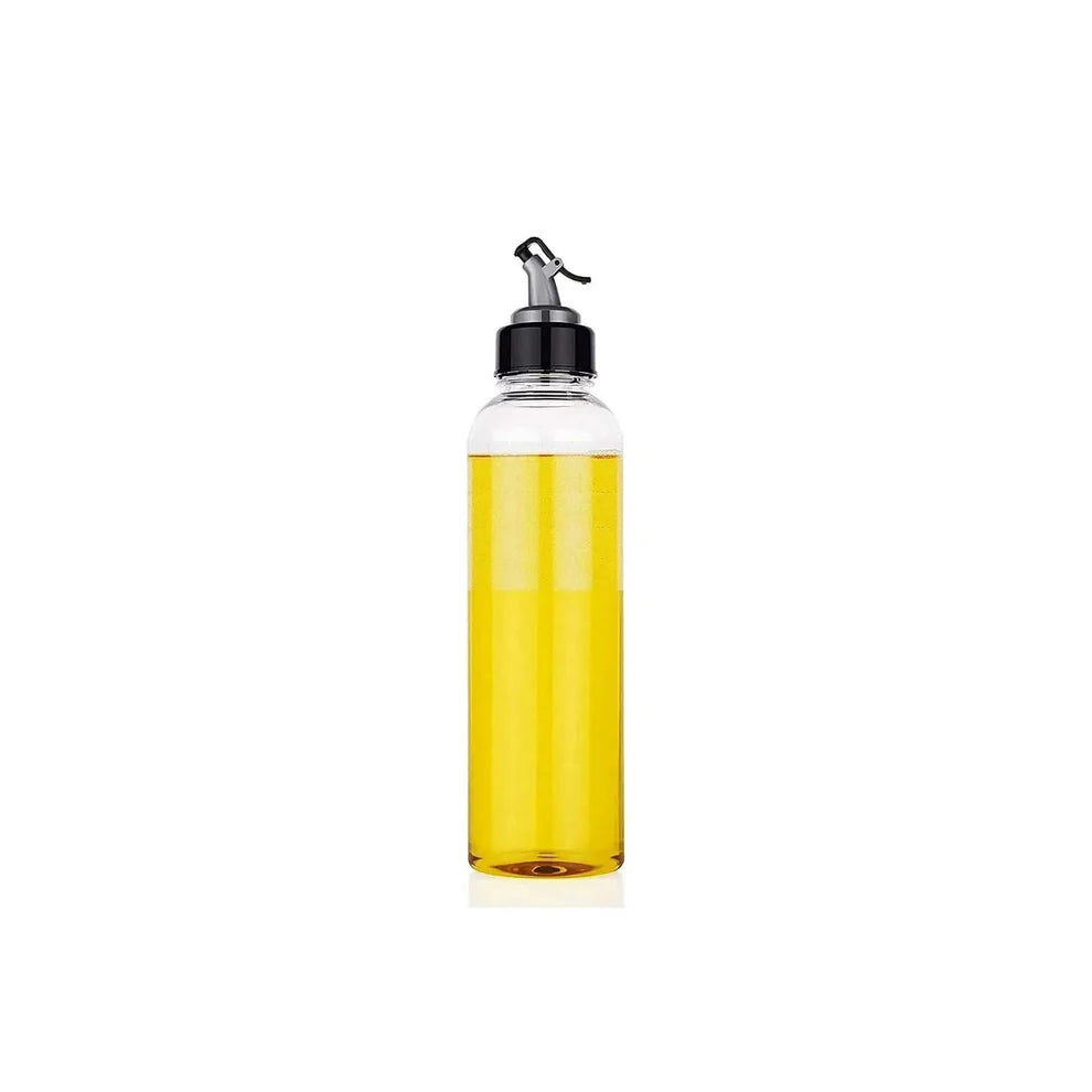 Zest Plastic Oil Dispenser – 1L Capacity with Lid & Drip-Free Design | Plastic with Lid & Drip-Free Spout