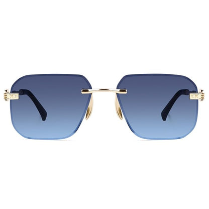Zest UV Protected Rimless Sunglasses| Men and Women Unisex ZESG90