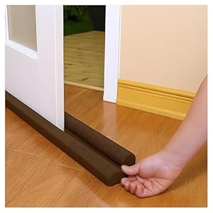 Zest Pack of 6 Door Guard Bottom Seal Strips – 39 Inch Gap Filler | Noise & Dust Proof, Energy Saving, Insect & Rat Protector"