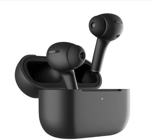 Zest Wireless Earbuds | Matte Black, LED Indicator, Charging Case, Super Bass | Stylish & Compact Design | ZSNGG12