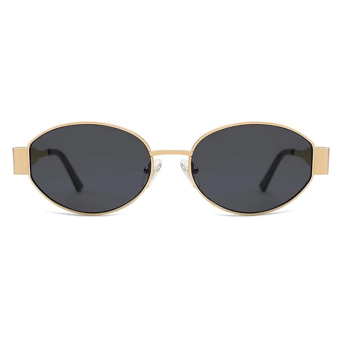 Zest Fashionable Retro Sunglasses for Women & Men | Trendy, Stylish & Classic Design | UV400 Protection & Durable Metal Frame