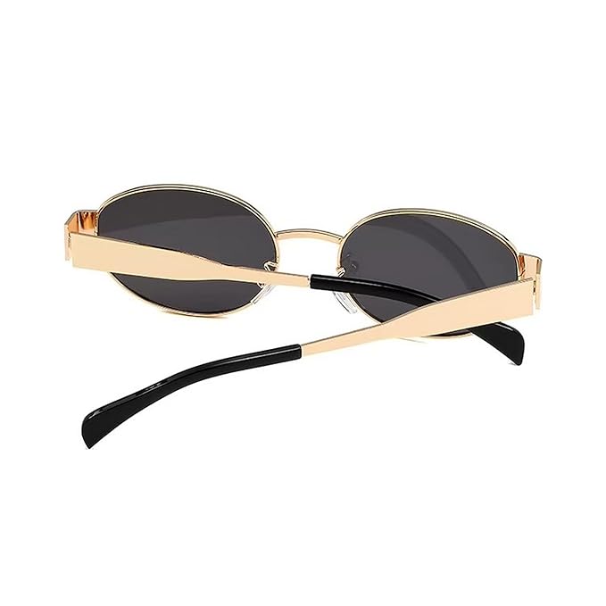 Zest Fashionable Retro Sunglasses for Women & Men | Trendy, Stylish & Classic Design | UV400 Protection & Durable Metal Frame