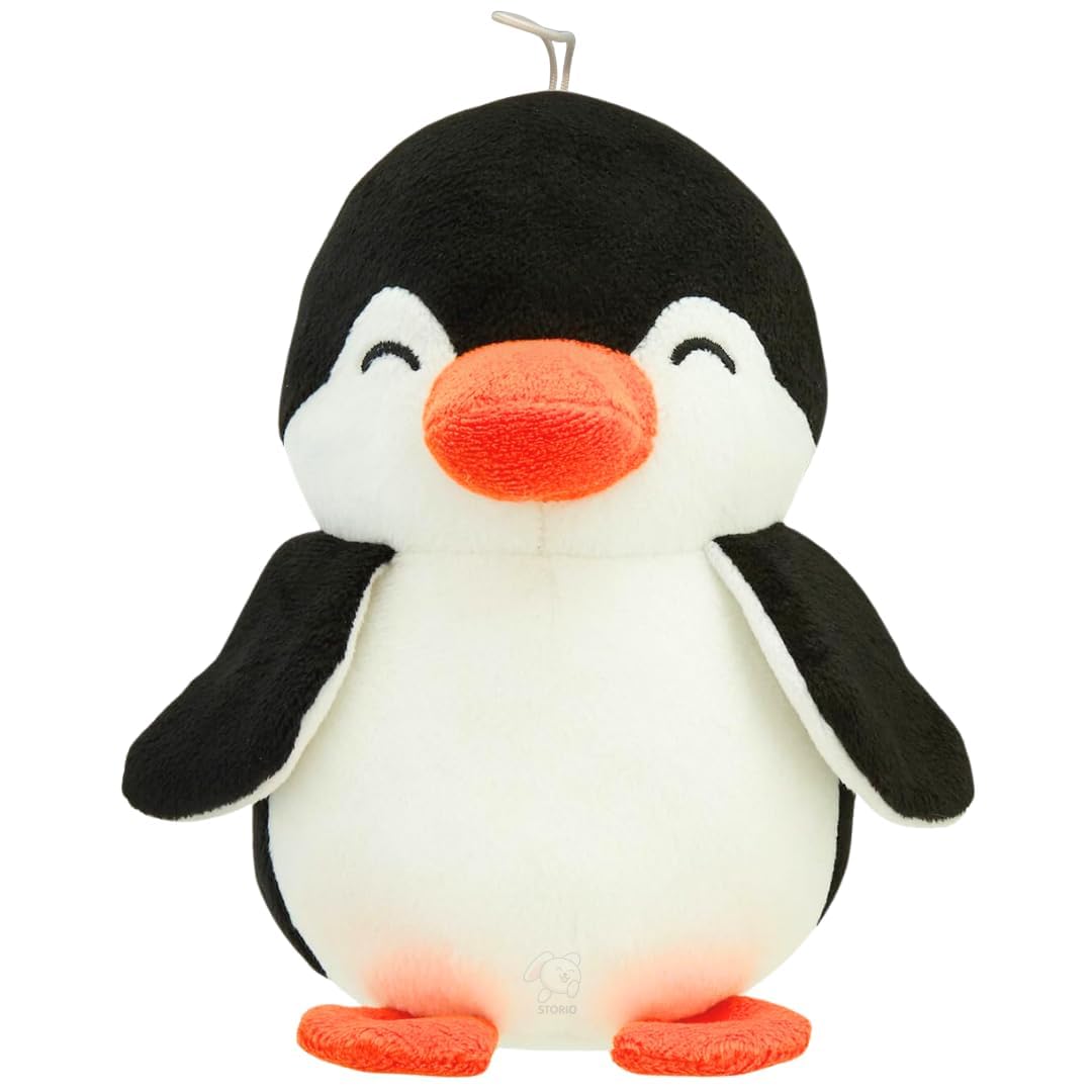 Zest Plushie Penguin Toy | Super Soft Plush for Kids | Adorable Black & White Cuddly Toy