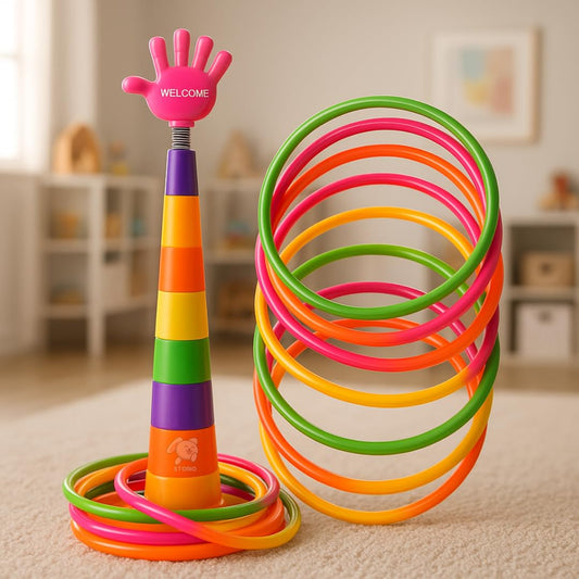 Zest 2 in 1 Ring |Toss Game for Kids |Indoor Outdoor Fun Learning ZEKD10