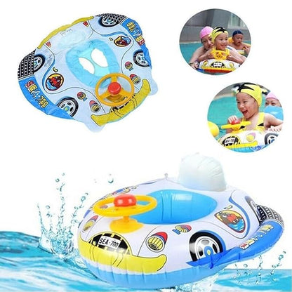Zest Inflatable Swim Tube for Kids | Baby Pool Float & Water Toy | Safe & Durable Summer Accessory