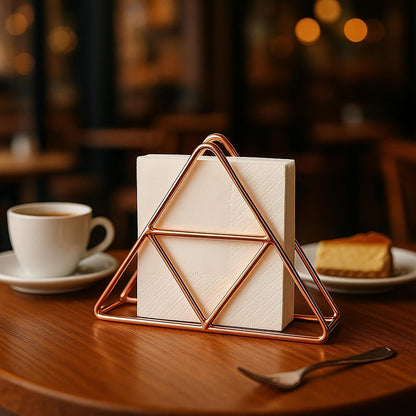 Zest Napkin Holder for Dining Table - Tissue Paper Stand for Kitchen, Table, Home Décor, Office, Restaurant, Tissue Dispenser Organizer for Dinner Tables, Kitchen and Bathroom