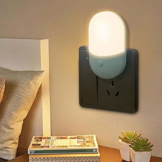 Zest Home DecorPlug in Night Lamp Night Light Energy Saving LED Plug in Lamp for Children Kids Bedroom Kids Bithday Return Gift and Multicolour