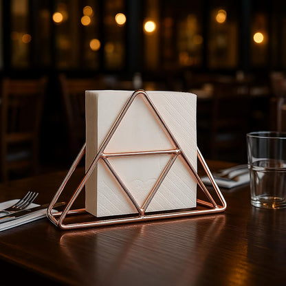 Zest Napkin Holder for Dining Table - Tissue Paper Stand for Kitchen, Table, Home Décor, Office, Restaurant, Tissue Dispenser Organizer for Dinner Tables, Kitchen and Bathroom