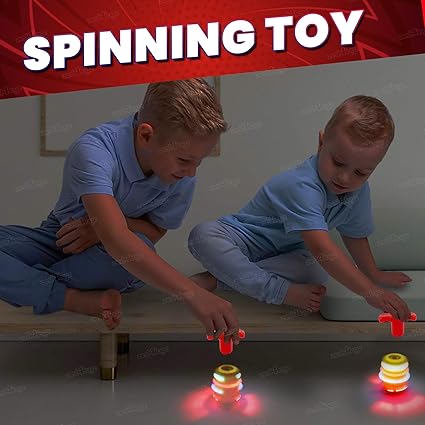 Zest Spinning Top Toy for Kids | LED Lights & Music | Non-Toxic & Colorful Fun Toy