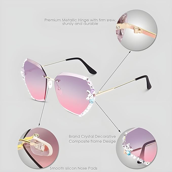 Zest Sunglasses for Women uv400 Protection Goggles for Womens I ZESG53