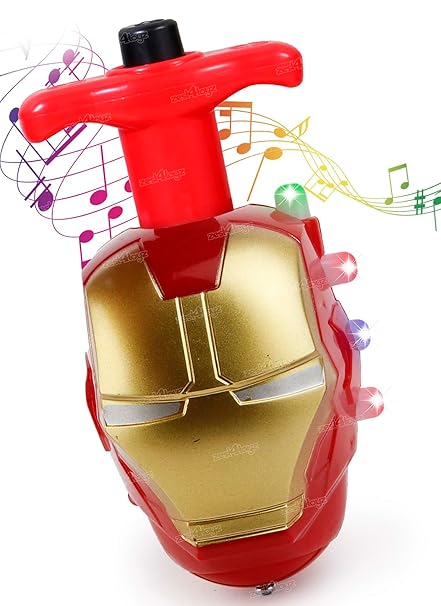 Zest Spinning Top Toy for Kids | LED Lights & Music | Non-Toxic & Colorful Fun Toy