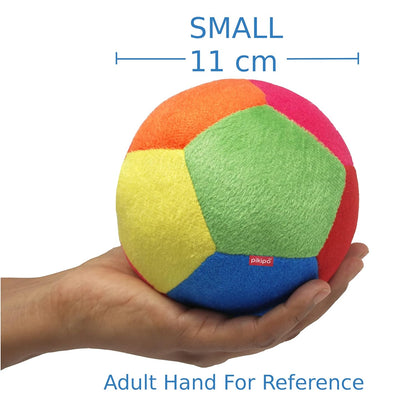 Zest 3-in-1 Infant Soft Toy Combo | Kitty & Bunny Rattles with 11cm Ball | Red | Super Saver Set