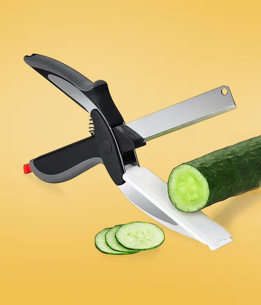 Zest Vegetable & Fruit Clever Cutter Stainless Steel Vegetable Scissor