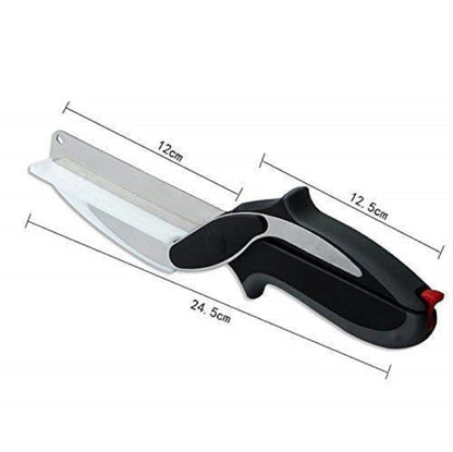 Zest Vegetable & Fruit Clever Cutter Stainless Steel Vegetable Scissor