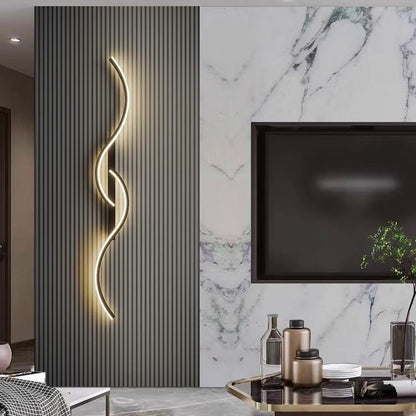 Modern Long Strip Wall Light – 60cm/80cm/100cm Bedroom & Living Room Decorative Lamp