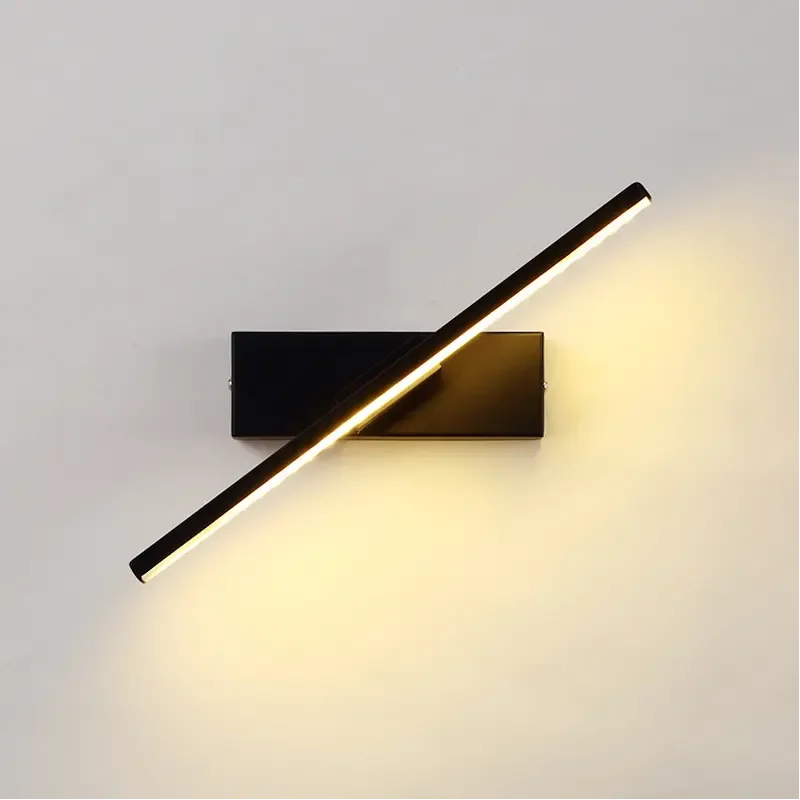 Modern Rotatable Wall Lamp – 330° Adjustable Interior Light For Bedroom, Living Room & Corridor