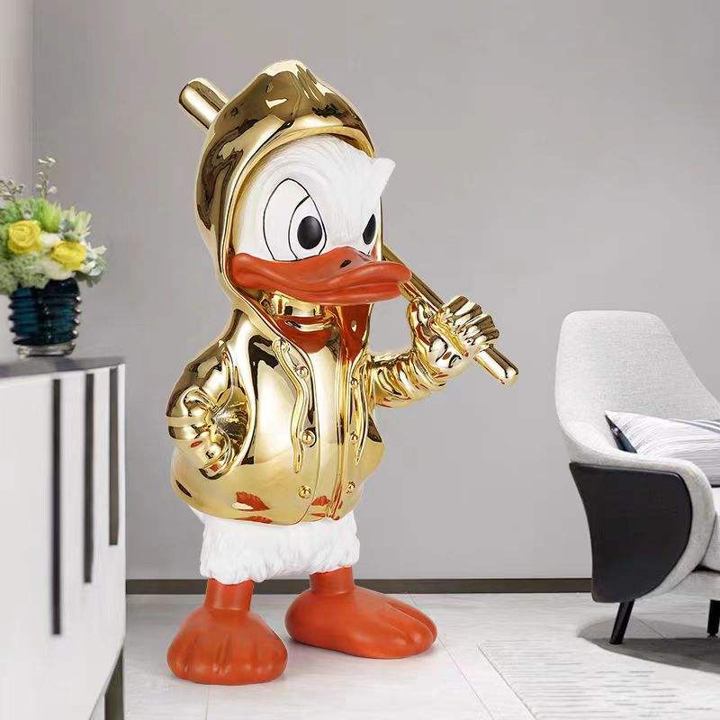 Donald Duck Decorative Lamp – Creative Modern Desktop & Living Room Ornament