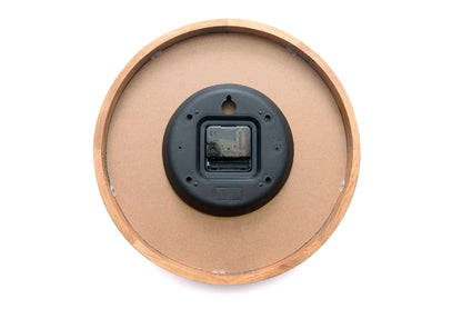 12 Nordic Wooden Wall Clock – Decorative Annual Rings Design For Home & Office