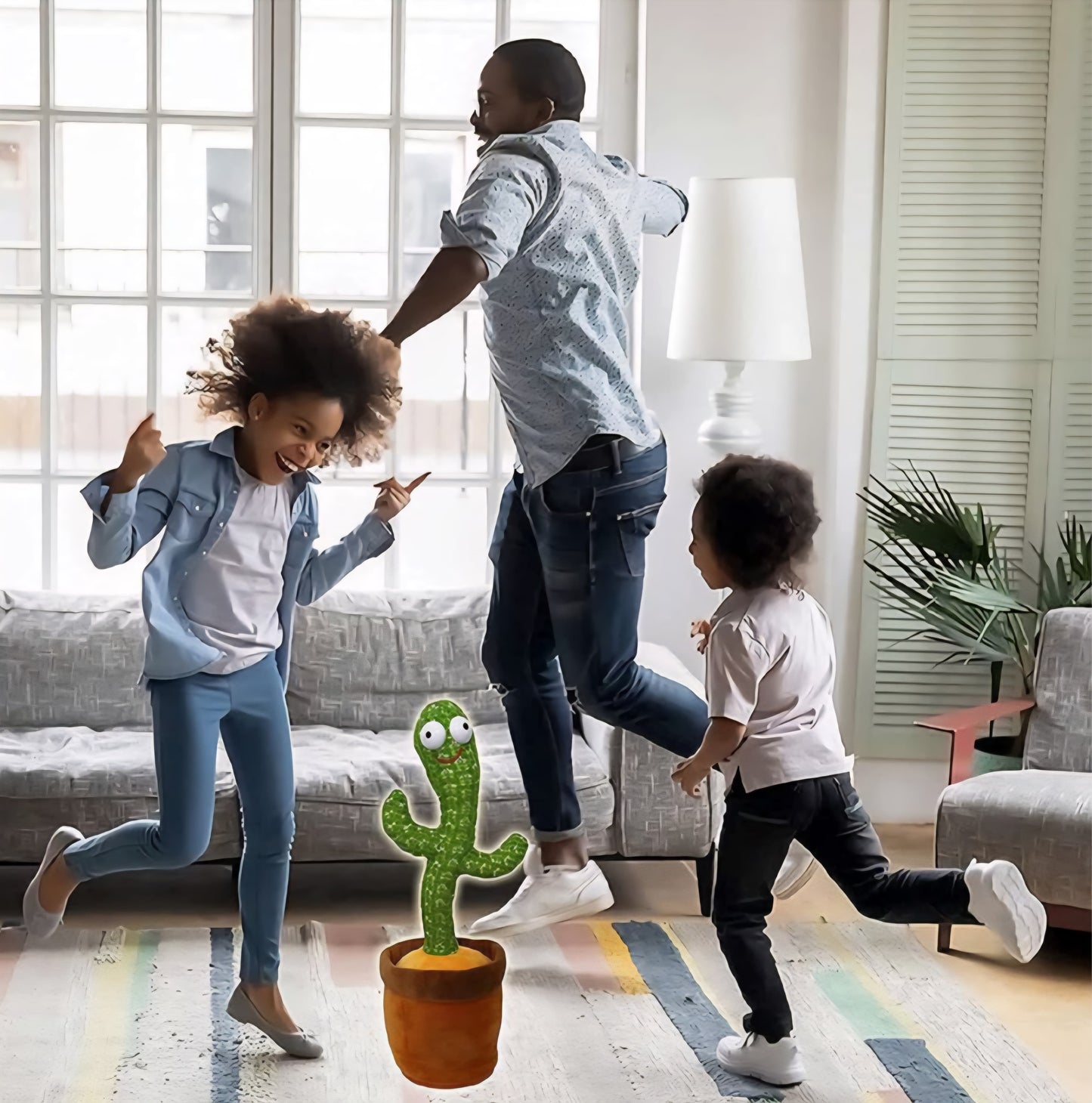 Talking Cactus Toy |Dancing & Repeating Fun for Babies | Rechargeable Musical Cactus| Baby Learning Toy (0-6 Yrs)-ZEKD11