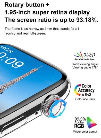DT Watch Gen 10 45MM Oled | Staineless Steel Super Luxury Class | India's Exclusive Boaderless Infinity Display