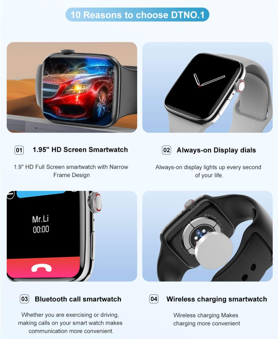 DT Watch Gen 10 45MM Oled | Staineless Steel Super Luxury Class | India's Exclusive Boaderless Infinity Display