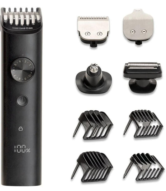 Zest Waterproof Grooming Kit Trimmer | 80 Min Runtime, 40 Length Settings – Matte Black- ZEGM1