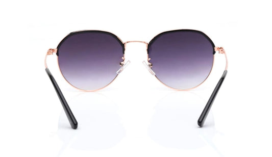 Zest  Grey Geometric Unisex Sunglasses | Stylish UV Protection ZESG18