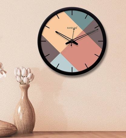 Zest Classic Black Round Wall Clock – Timeless Design for Every Space